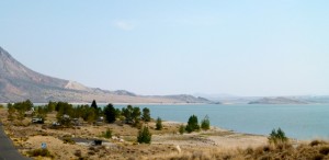 4th night out and first with electricity -- Buffalo Bill State Park, near Cody, Wyoming