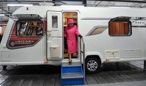 Queen Elizabeth II gives RV factory Royal treatment