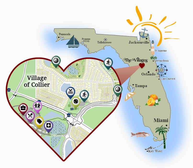 Moseying south to The Villages, Florida RV Wheel Life