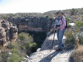 Author Jaimie Hall Bruzenak’s favorite RV holiday memory — hiking Big Bend trails
