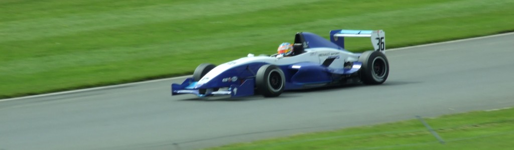 Track-side seats for RVers at Edmonton (Alberta) Indy