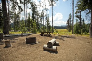 Boondocking at Silver Creek Marsh Campground in the Fremont National Forest in So. Oregon