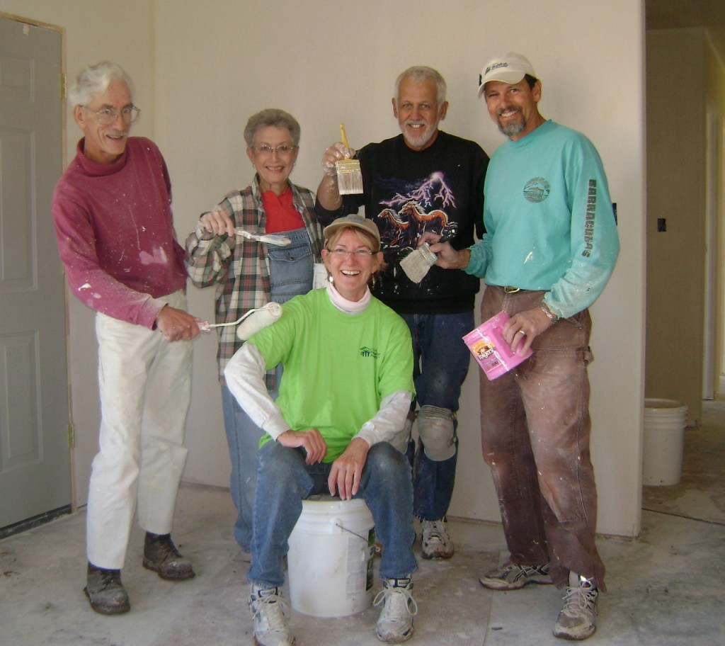 Las Cruces’ RV Care-A-Vanners painting crew