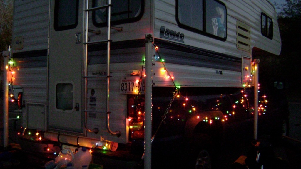 Happy holidays from our camper to your heart
