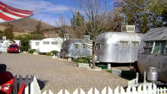 Shady Dell vintage travel trailers are classics