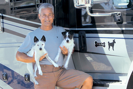 Olympic diver Greg Louganis loves his motorhome