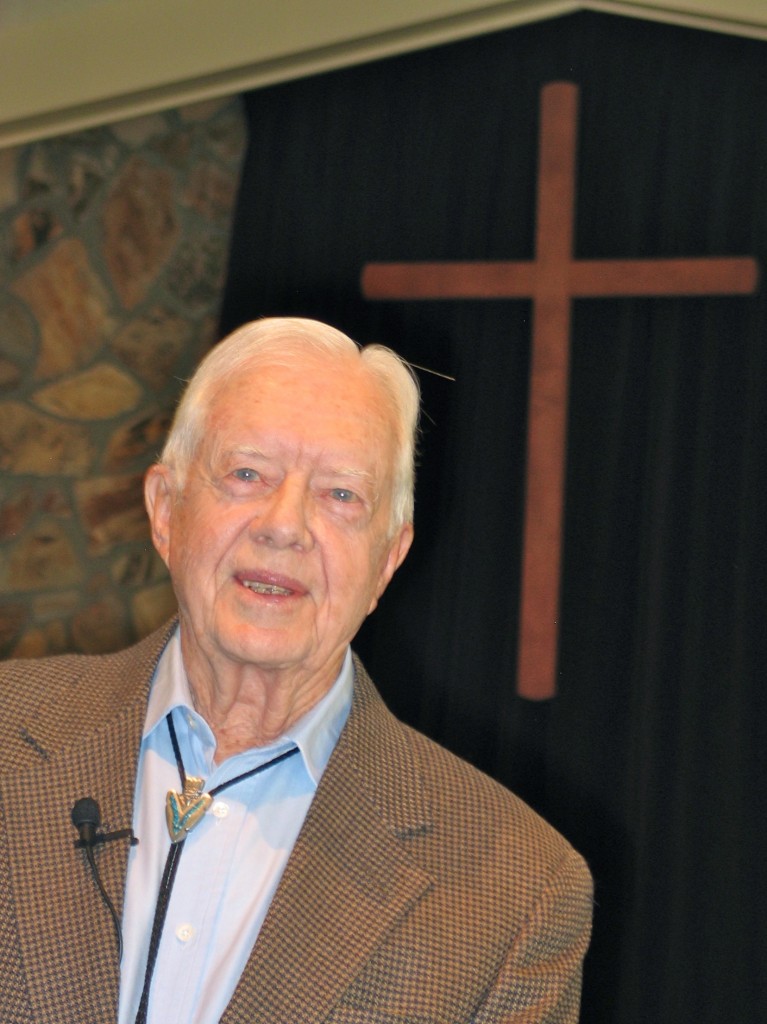 Former President Jimmy Carter in my thoughts