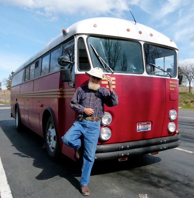 Another sweet school bus conversion — Ira Woodward’s 1954 Crown Coach