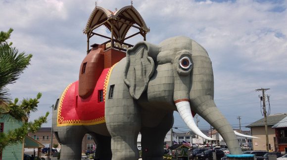 Lucy the Elephant, fun RV Short Stop on Jersey shore