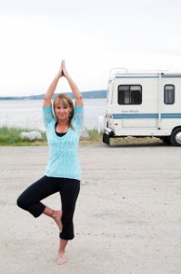 Canadian women RVers produce ‘YogaRVing’