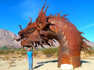 Stunning desert sculptures, all free for the looking–perfect RV Short Stop for Snowbirds