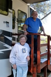 Ken & Jean Bixler veteran fulltime RVers still working as campground hosts