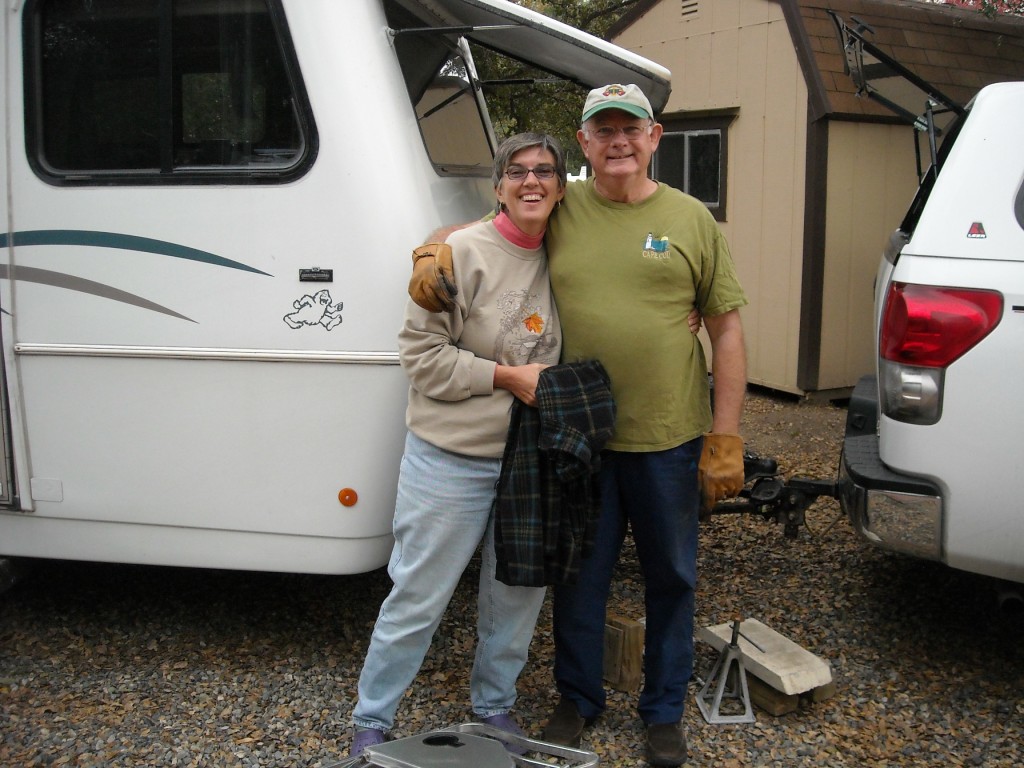 Cape Cod couple, Candi and Ted Franklin, love RVing the West boondocking