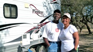 RVers love fishing at Garner State Park