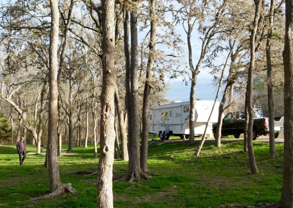 Lockhart (Texas) State Park near world-class BBQ