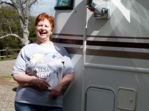 Solo RVer Nancy Bridges keeps on rolling