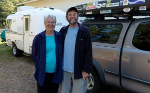 18-hour stopover by road-weary RVers Kevin and Jane Justis