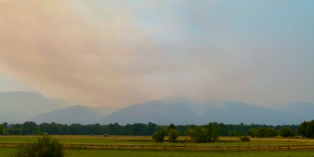 Smokey, smokey, smokey RV ride so far through Eastern Washington, Idaho and Montana