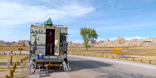 Public campgrounds along the way – Badlands National Park, Nebraska’s Chadron State Park