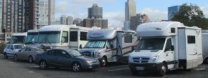 RVTravel editor Chuck Woodbury turning the corner on his extended RV roadtrip