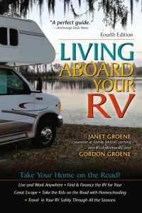 More RV holiday gift suggestions: ‘Living Aboard Your RV’ 4th edition by Janet and Gordon Groene