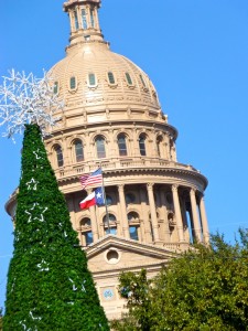 Downtown Austin, Capitol Christmas tree, Old Bakery, all part of holiday with family, RV friends