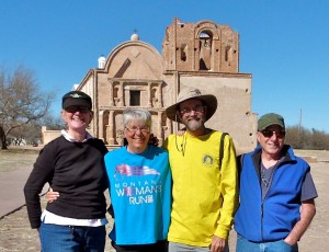 Catching up with RV friends Kevin and Jane Justis a few miles north of Mexico’s border