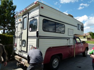 Young family new owners of our S&S camper