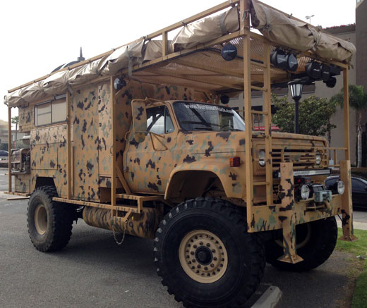 ‘Survivor Truck Bug Out Vehicle,’ not your average weekend camper