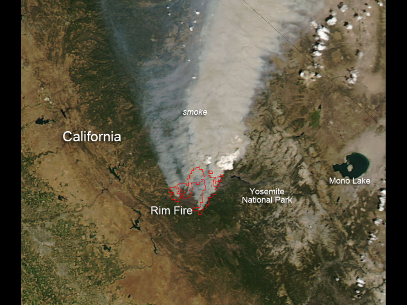 If RV traveling the West, check out this map of active wildfires