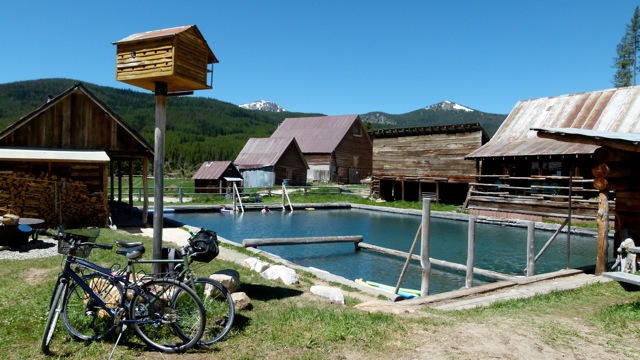 Burgdorf Hot Springs and forest service campgrounds