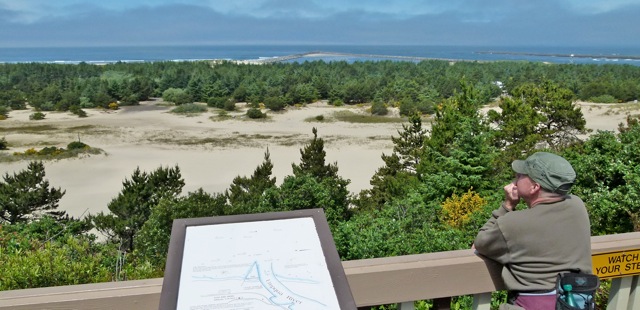 First night in new truck camper — Oregon’s Umpqua Lighthouse State Park