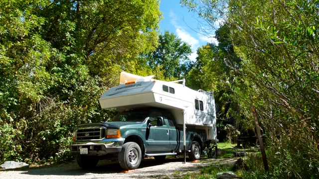 USFS Box Elder Campground north of Ogden, Utah