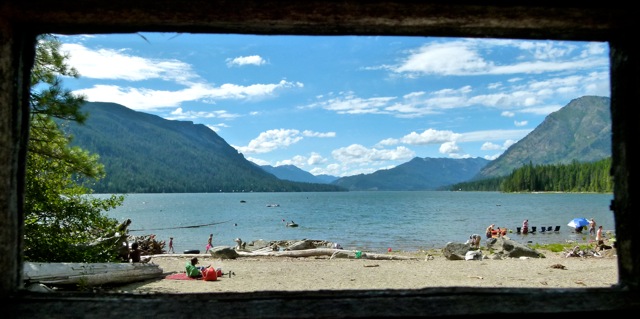 Lake Wenatchee (Washington) State Park … family campground, convenient to Puget Sound