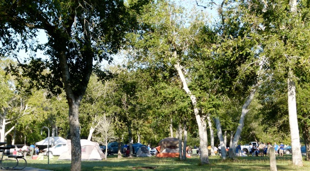 RVer Jimmy Smith reminisces about his scouting days when Cub Pack descends on Goliad State Park