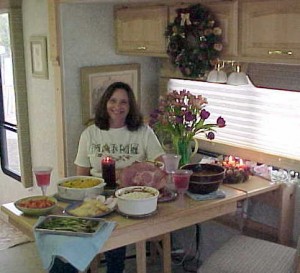 Writer Malia Lane shares favorite RV holiday memory – her first RV Christmas dinner