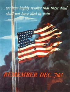 Dec. 7 – National Pearl Harbor Remembrance Day