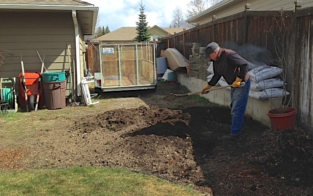 RVer Jimmy Smith sews first spring seeds