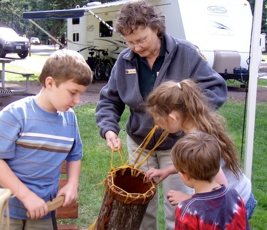 Fulltime solo RVer Joyce Caudell volunteers for another summer at Oregon’s Wallowa Lake State Park