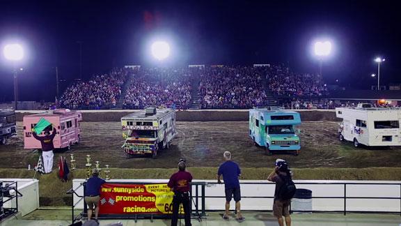 Time for the crazy ‘Motorhome Madness Demolition Derby’ in Orange County