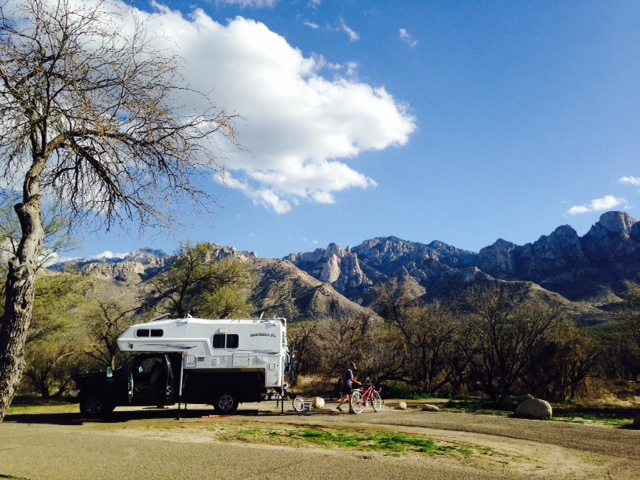 RV snowbird heaven – Catalina State Park, Tucson