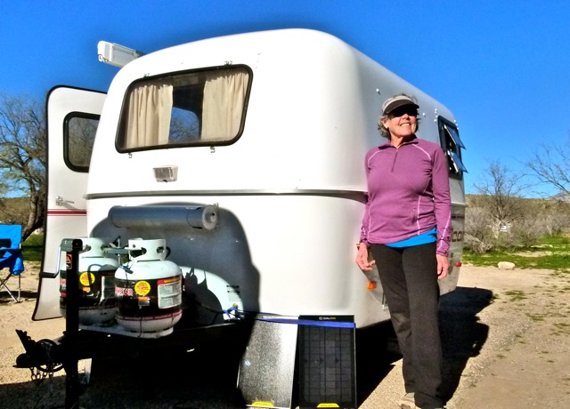 Solo RV snowbird Catherine Woods roams southwest