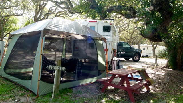 RVer Jimmy Smith reflects on a rainy day on the Coastal Bend of Texas