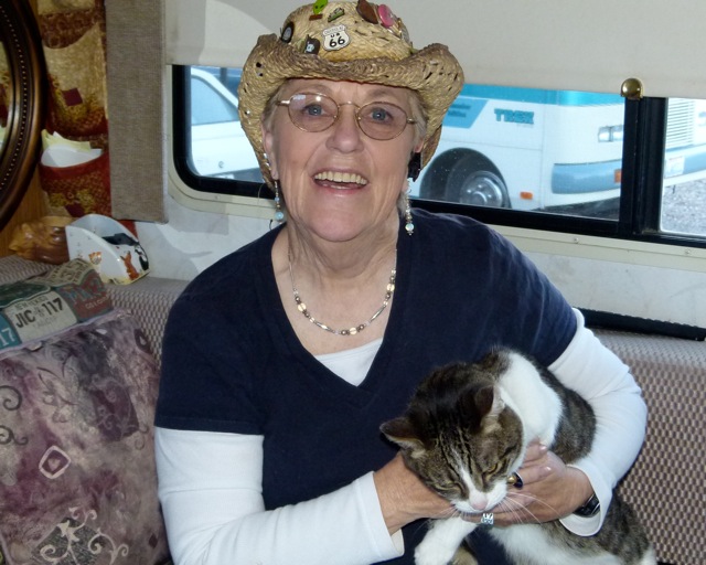 RVing widow Judy Howard becomes author after traveling ‘Coast to Coast with a Cat and a Ghost’