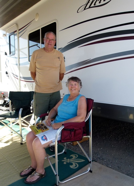 Two weeks in Yuma, new RV friends Pat & Nancy