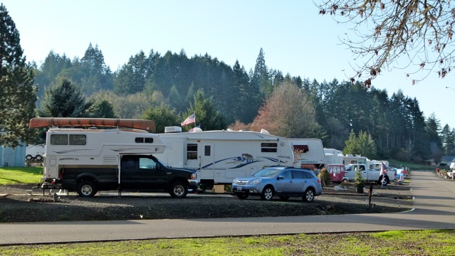 Three RV parks near historic town of Oakland, Oregon