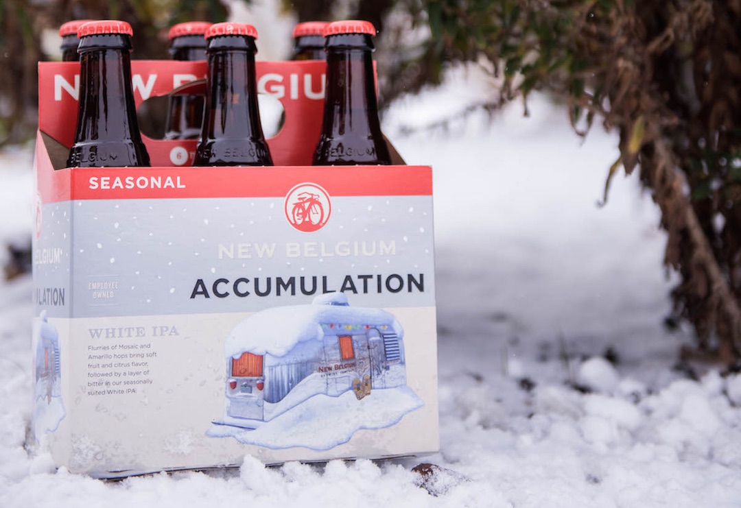 ‘Accumulation’ – New Belgium’s Winter Seasonal IPA features stylized Airstream trailer