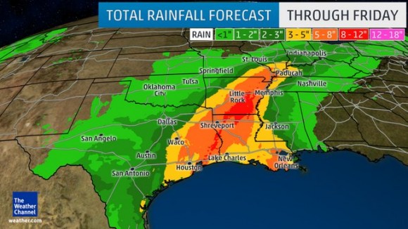 RVers watch for stormy days, flooding across much of mid-America through weekend