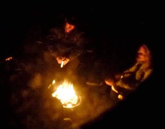 David-Mona-campfire_JulianneGCrane