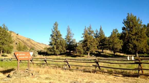 BLM boondocking at Chukar Park Campground in eastern Oregon near Juntura